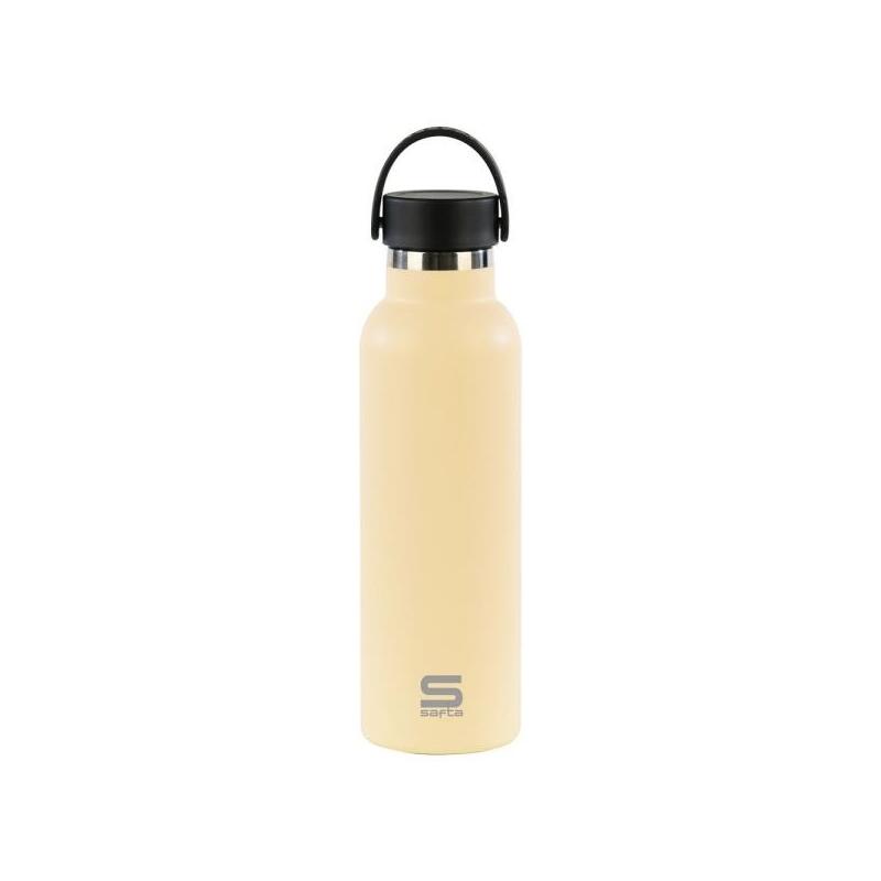Safta Bottle Thermos 600ML - Steel Inoxidable - Handle Top - Arena