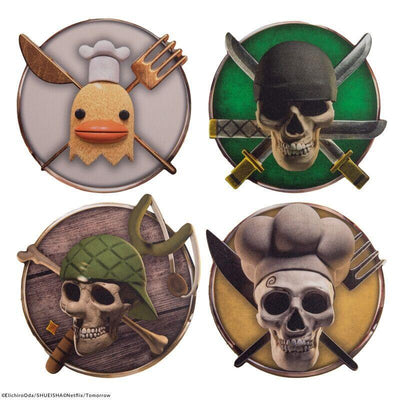 Cinereplicas Set 4 Posavasos One Piece 2 — image 1