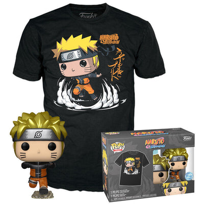 Set Figure Pop & Tee Naruto Shippuden Exclusive Size M — image 1