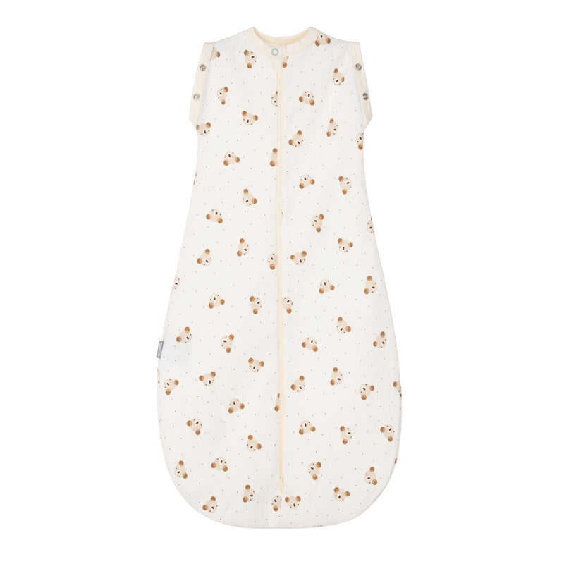 Baby Swaddle and Sleeping Bag 0.5 TOG – Beige / White