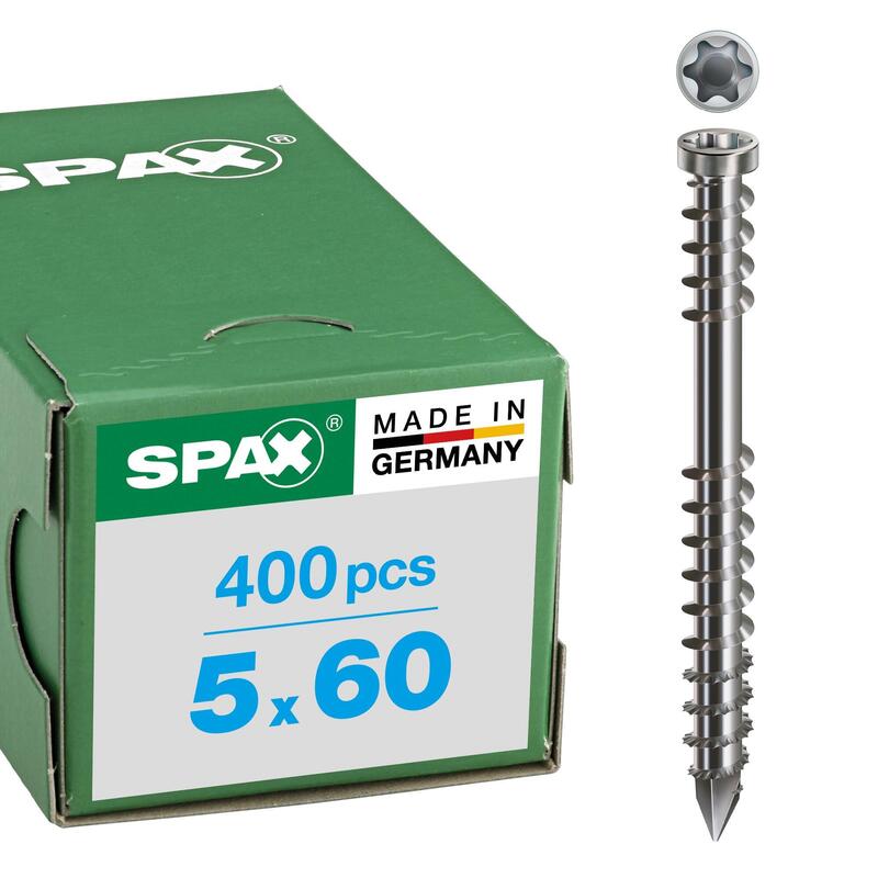 Spax Terrassenschrauben T25 A2 400 Ud.