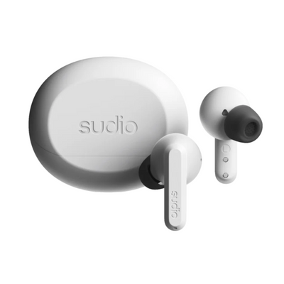 Sudio A3 Pro True Wireless Earbuds, White — image 1
