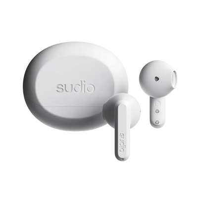 Sudio A3 True Wireless Earbuds, White — image 1