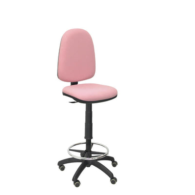 Taburete Ayna Bali Pink Pálido Wheels Parqué — image 1