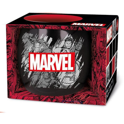Mug Ceramic Globe 380ML Marvel Pattern Box Regalo) — image 1
