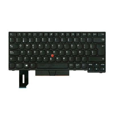 Keyboard Spanish Compatible Laptop Lenovo Thinkpad E490 (20N8) (20N9) 01YP330 New 1 Year Warranty — image 1