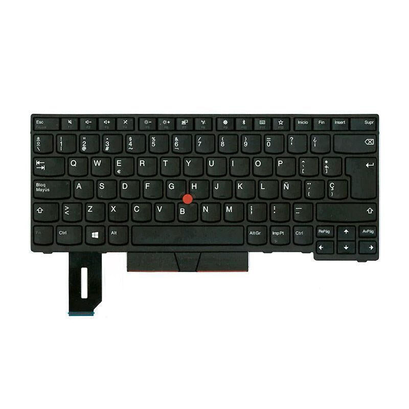 Keyboard Spanish Compatible Laptop Lenovo Thinkpad E490 (20N8) (20N9) 01YP330 New 1 Year Warranty