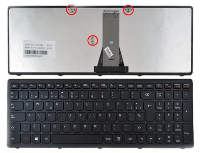 Keyboard Laptop Lenovo G505S Black Frame — image 1