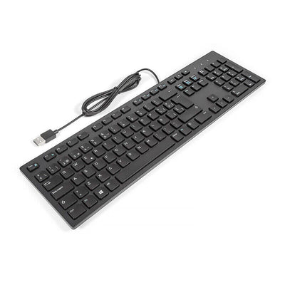 Dell Keyboard Refurbished KB216T Spanish (QWERTY) Black With USB Cable ORGXF3 — image 1